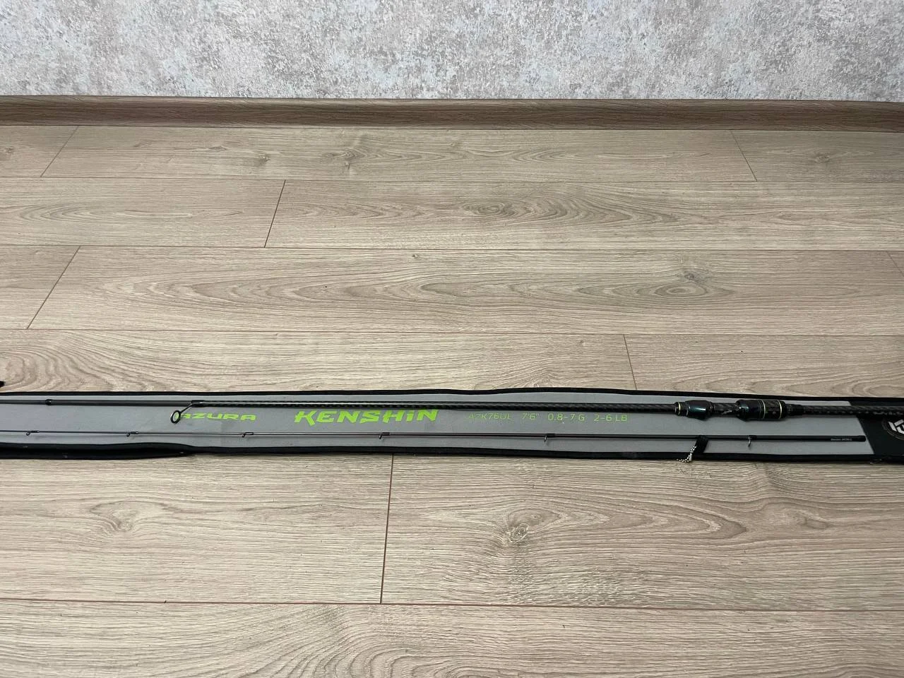 Спінінг Azura Kenshin KS-76UL 2.29м 0.8-7г