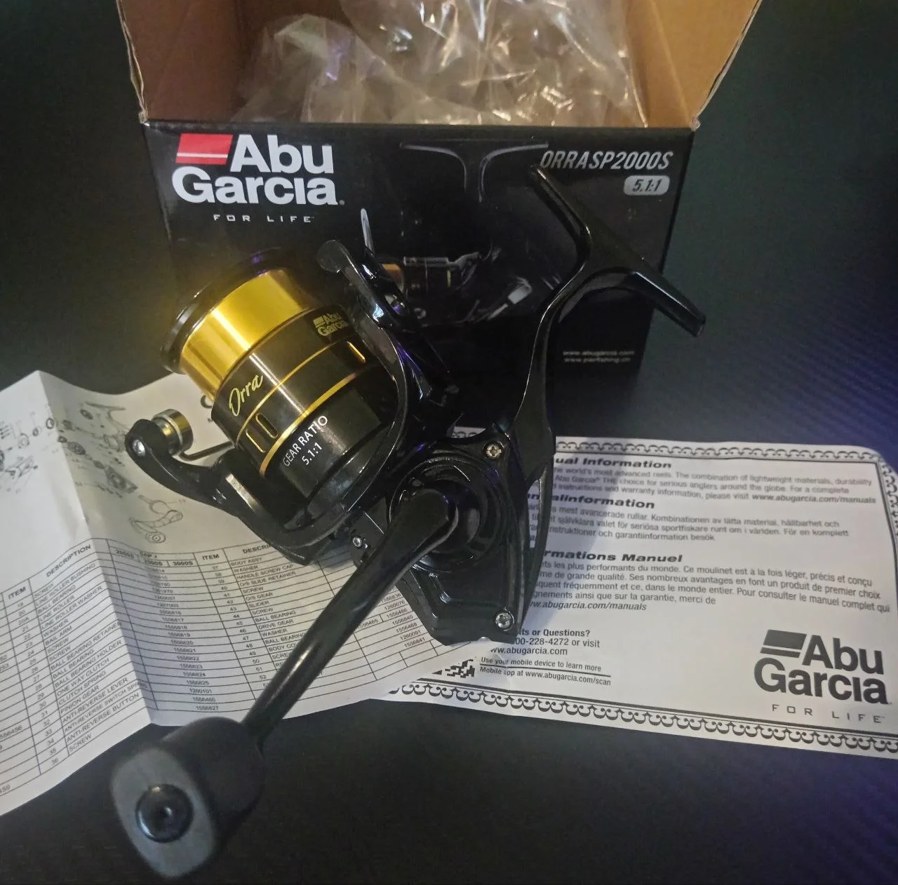 Котушка Abu Garcia Orra 2 SP 2000S