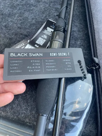 Спінінг Favorite Black Swan BSW1-842L-T 2.54м 4-16г