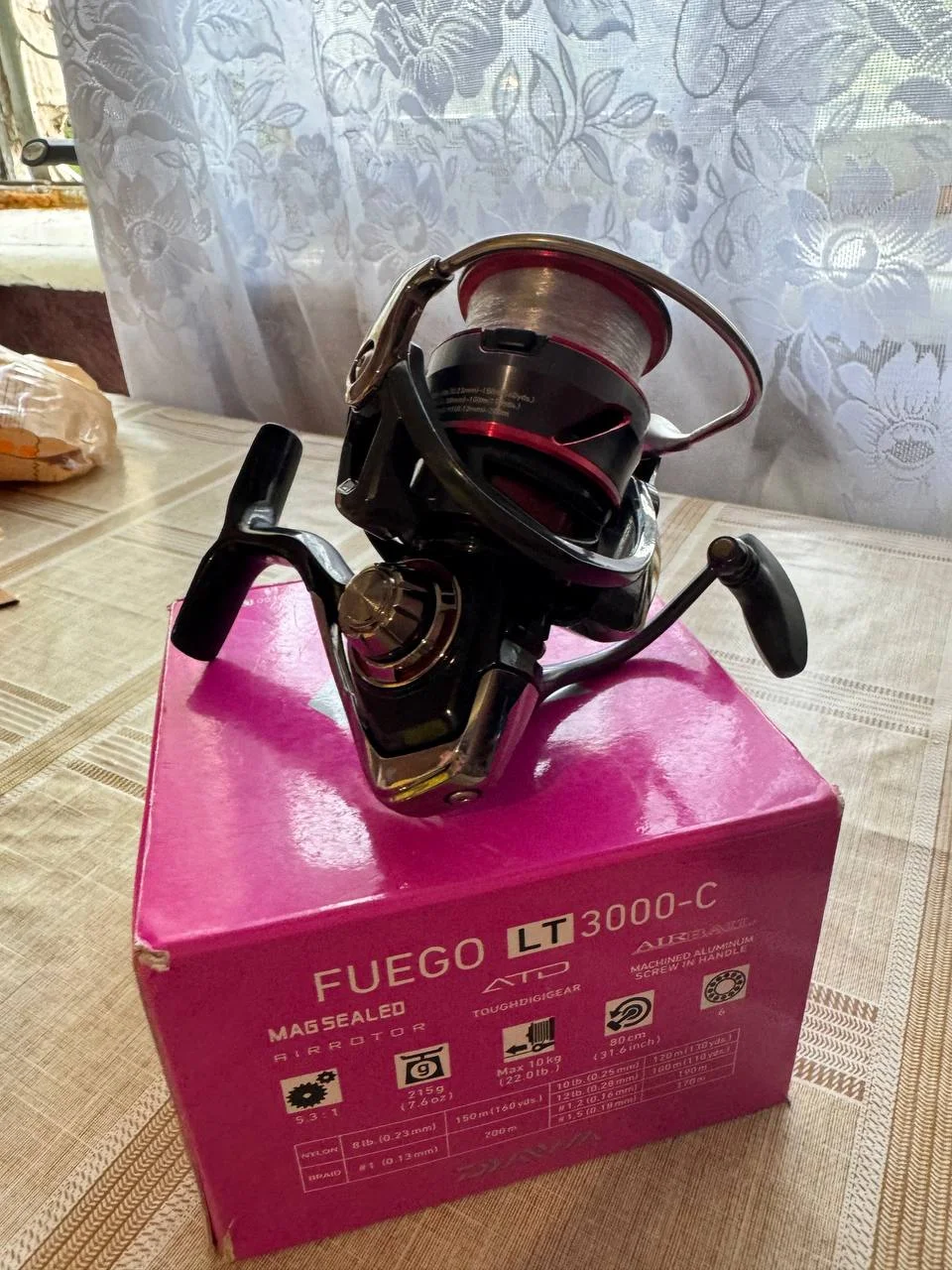 Котушка Daiwa 20 Fuego LT 3000-C