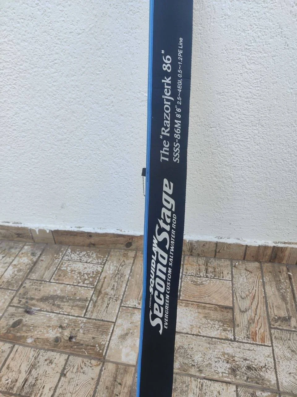 Спінінг Ever Green Poseidon Squidlaw Second Stage SSSS-86M 2.59м 8-30г