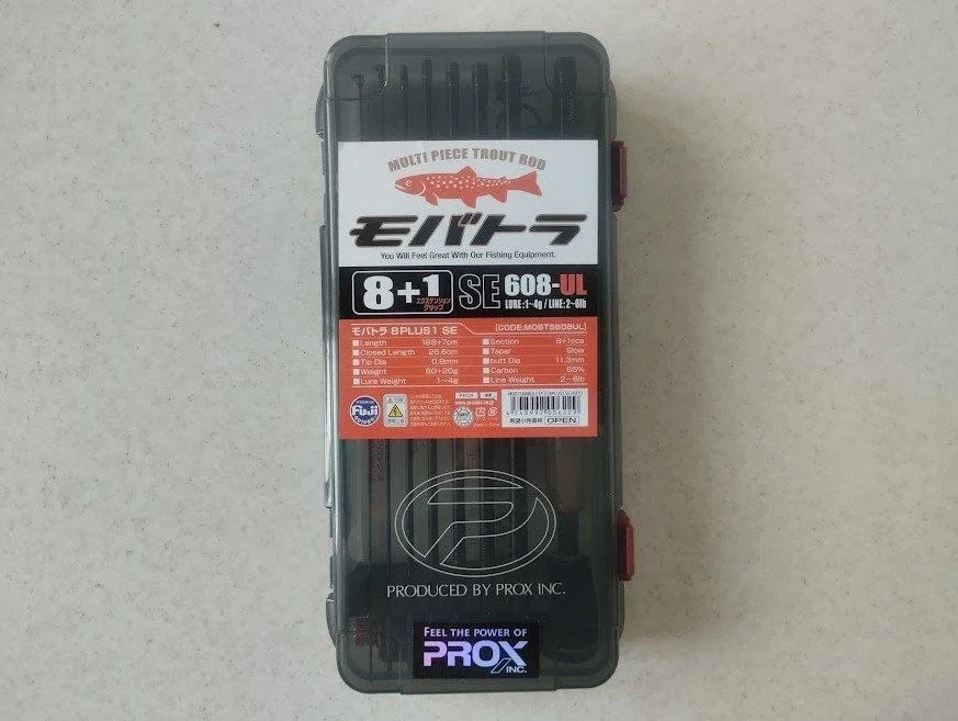 Спінінг тревел Prox Mobatra 8PLUS1 SE MOBTS608UL 1-4г