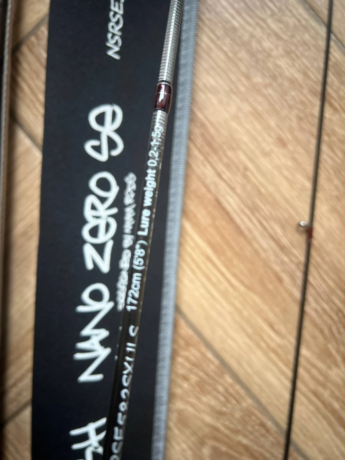 Комплект для мормишингу: спінінг Crazy Fish Nano Zero SE 1.72м 0.2-1.5г та котушка Shimano Sedona C2000HGS