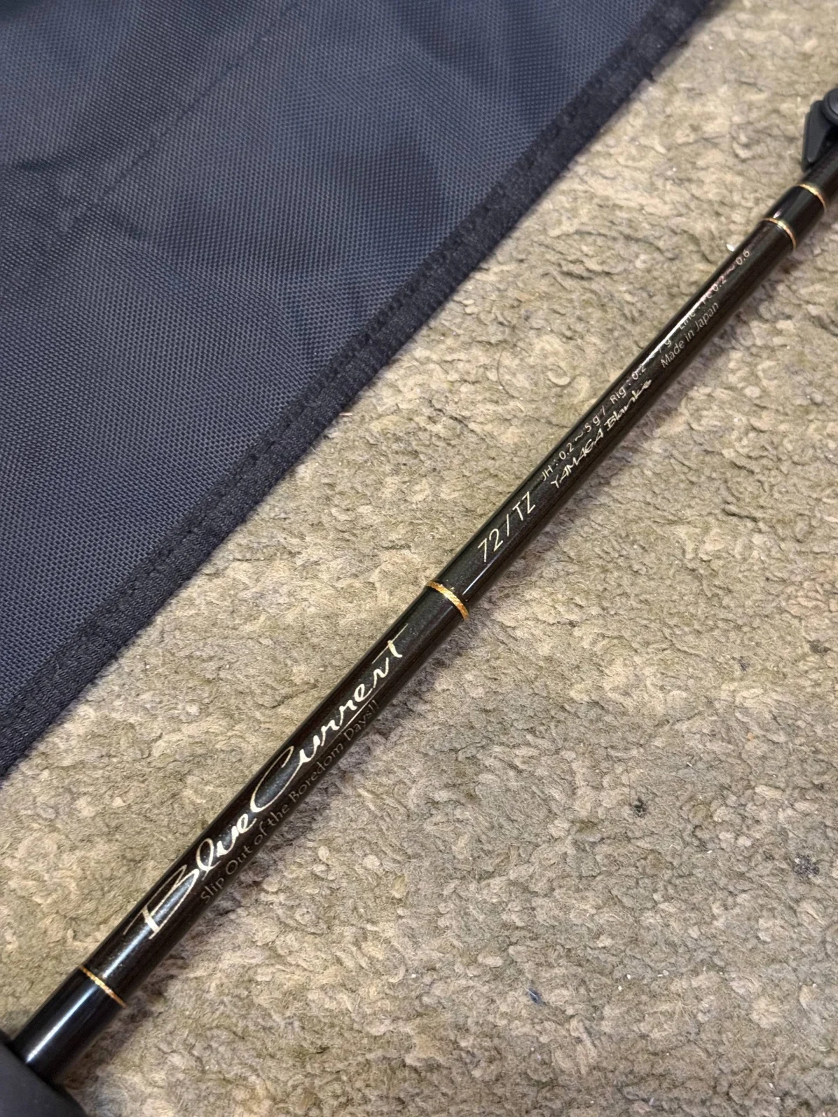 Спінінг Yamaga Blanks Blue Current TZ BLC-72/Tz 2.20м 0.2-7г
