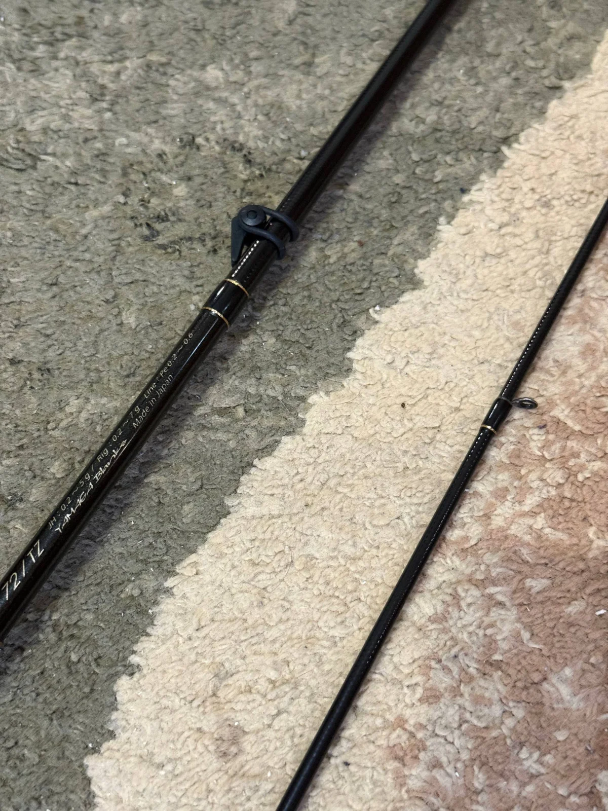Спінінг Yamaga Blanks Blue Current TZ BLC-72/Tz 2.20м 0.2-7г