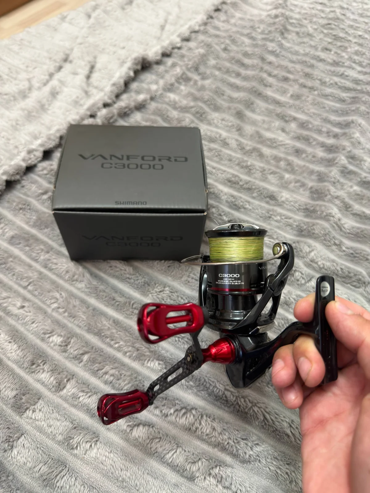 Спінінговий комплект: спінінг Shimano Soare CI4+ S900M-S 2.74м 3-28г та котушка Shimano Vanford FA C3000