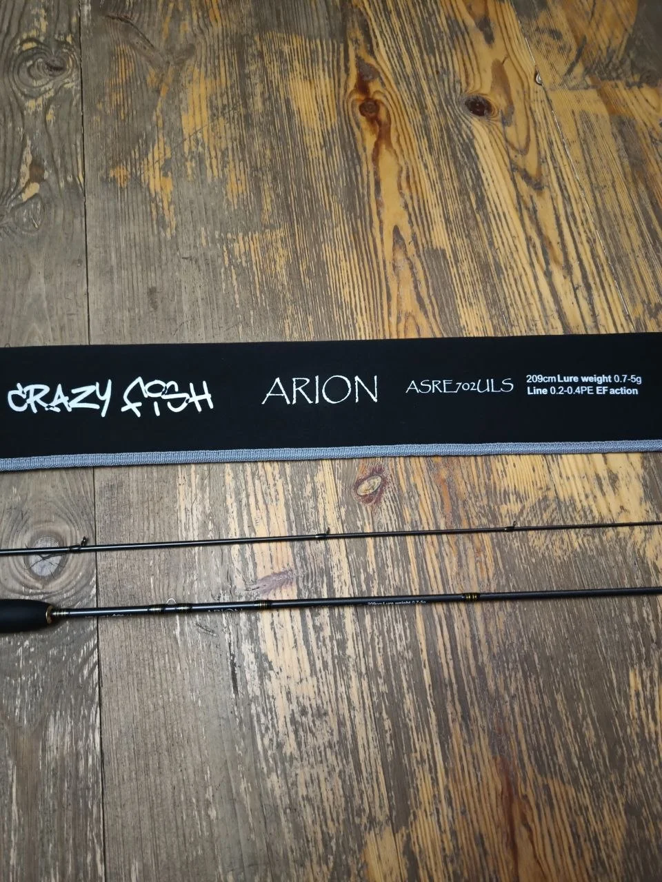 Спінінг Crazy Fish Arion ASR702ULS 2.09м 0.7-5г