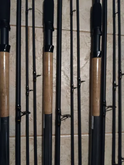Комплект снастей (3 вудилища Flagman Patriot Twin Tip Feeder/Carp 3.9м 150г та 3 котушки Flagman Patriot Twin Feeder 5500)