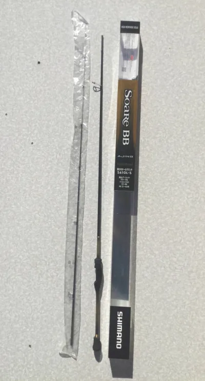 Спінінг Shimano Soare BB Ajing S610-S 2.08м 0.5-12г