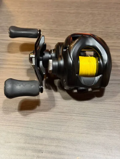 Мультиплікаторна котушка Daiwa 24 Tatula 100 XHL (з тюнінгом та шнуром Duel 100м, б/в)