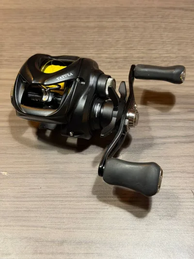 Мультиплікаторна котушка Daiwa 24 Tatula 100 XHL (з тюнінгом та шнуром Duel 100м, б/в)