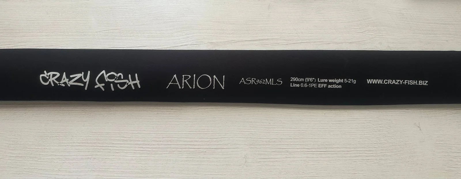 Спінінг Crazy Fish Arion ASR962MLT 2.90м 5-21г