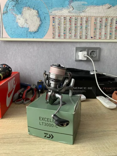 Котушка Daiwa Exceler LT 3000-C (потребує ТО)