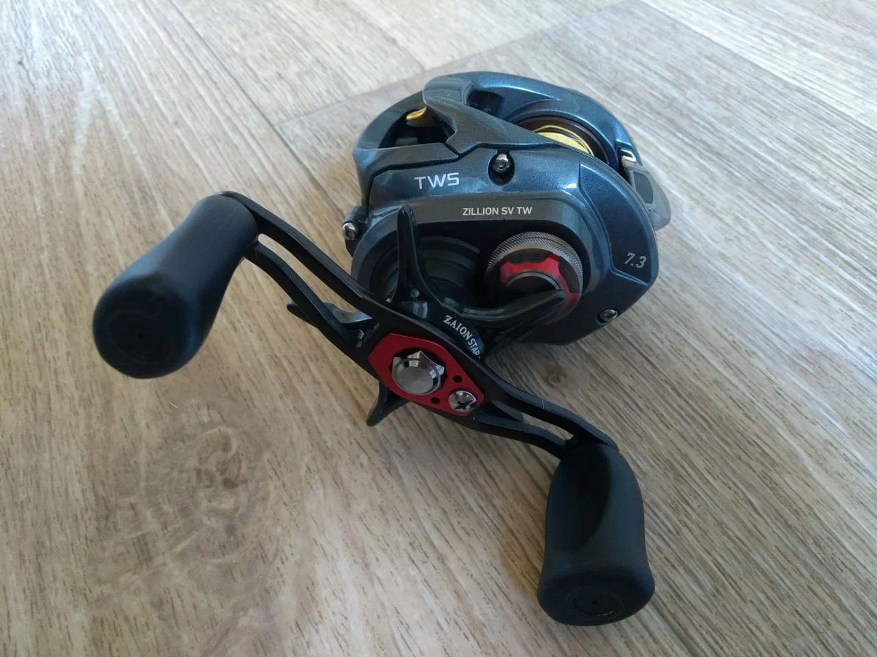 Мультиплікаторна котушка Daiwa Zillion TW 1016SV-SHL (зі шнуром Favorite Smart #0.2 PE 75м, б/в)
