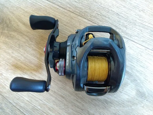 Мультиплікаторна котушка Daiwa Zillion TW 1016SV-SHL (зі шнуром Favorite Smart #0.2 PE 75м, б/в)