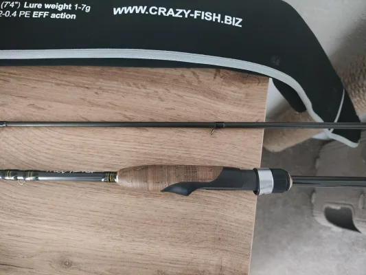 Спінінг Crazy Fish Arion ASR742ULS 2.24м 1-7г