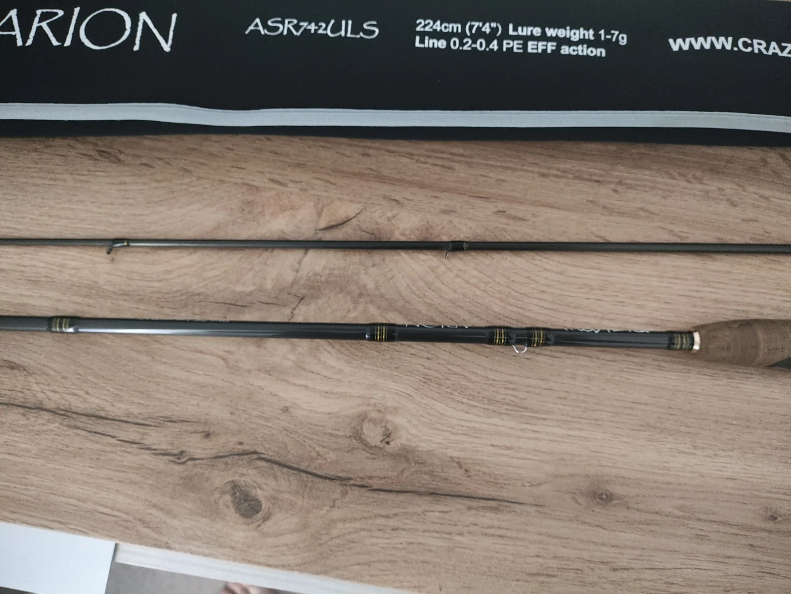 Спінінг Crazy Fish Arion ASR742ULS 2.24м 1-7г