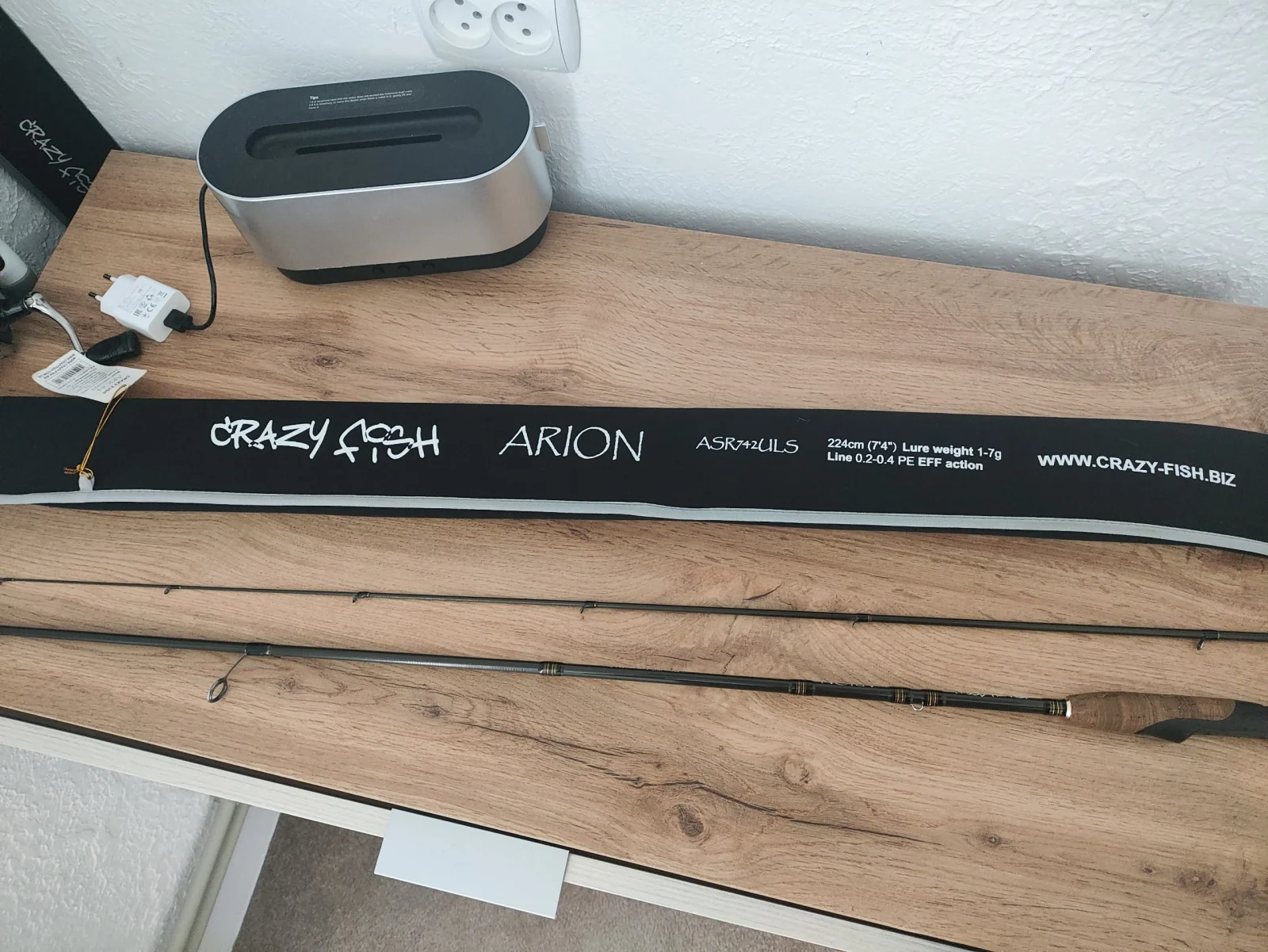 Спінінг Crazy Fish Arion ASR742ULS 2.24м 1-7г