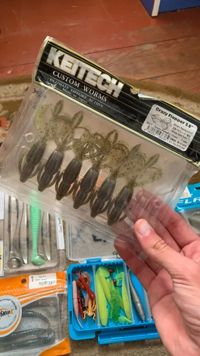 Набір силіконових приманок FishUp, Angry Baits, Flagman (лот)