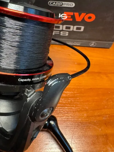 Коропова котушка Carp Pro Cratus Evo 10000 FS (з ліскою)
