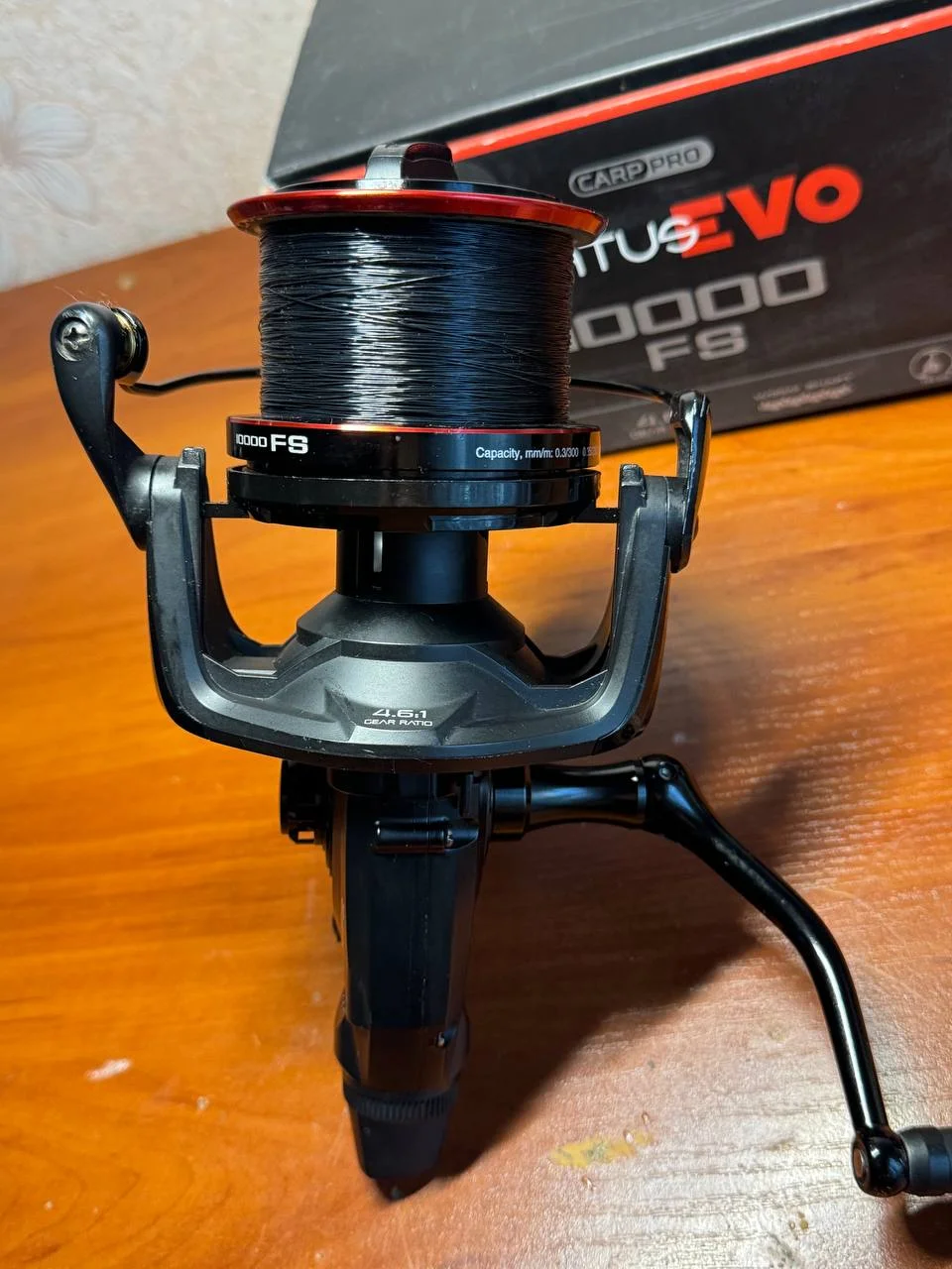 Коропова котушка Carp Pro Cratus Evo 10000 FS (з ліскою)
