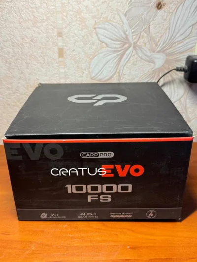 Коропова котушка Carp Pro Cratus Evo 10000 FS (з ліскою)