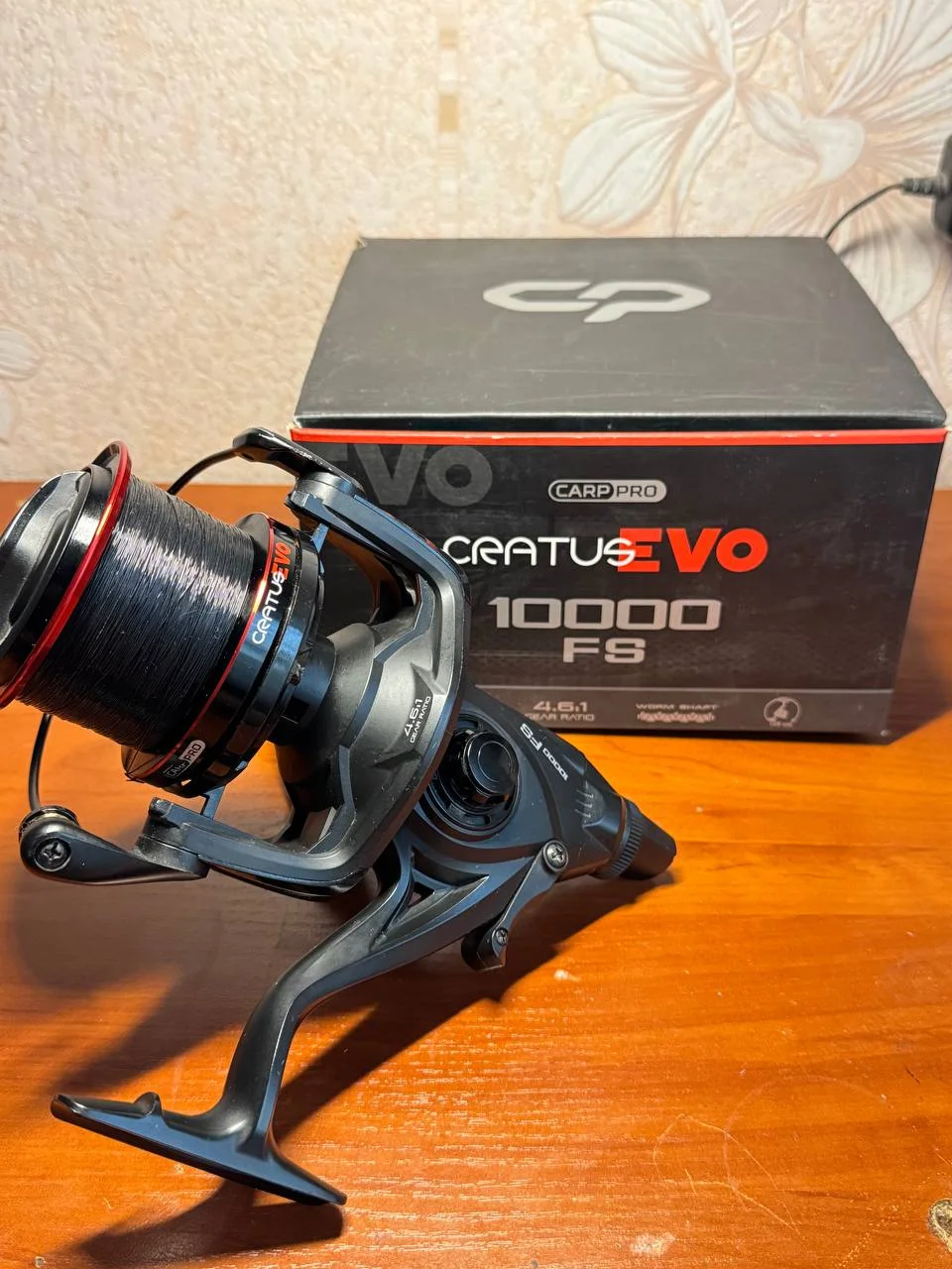 Коропова котушка Carp Pro Cratus Evo 10000 FS (з ліскою)