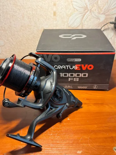 Коропова котушка Carp Pro Cratus Evo 10000 FS (з ліскою)