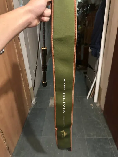 Спінінговий комплект: спінінг Azura Olivia 2.13м 0.5-3.5г та котушка Daiwa Laguna 1000LT