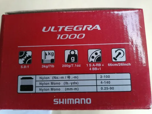 Котушка Shimano 21 Ultegra 1000 (нова)