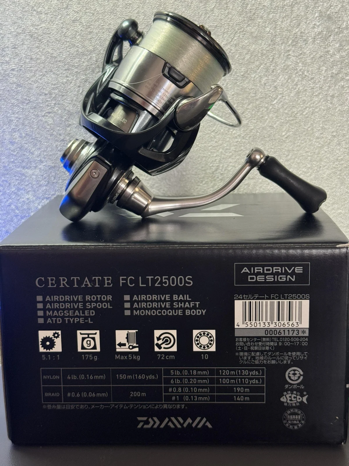 Котушка Daiwa 19 Certate FC LT 2500S
