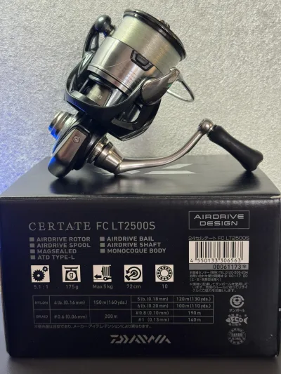 Котушка Daiwa 19 Certate FC LT 2500S