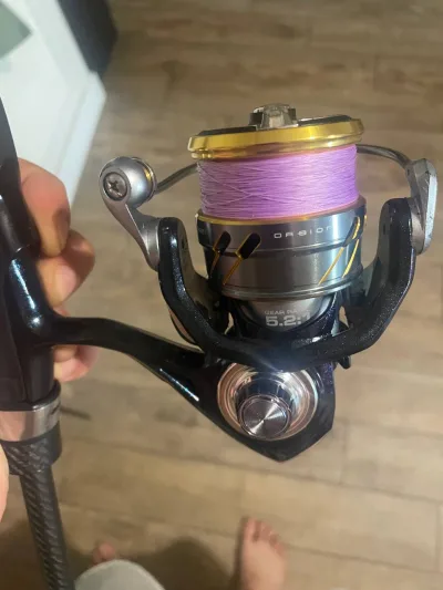 Комплект Azura Kinetic 5-18г та котушка Flagman Orbion 2500S