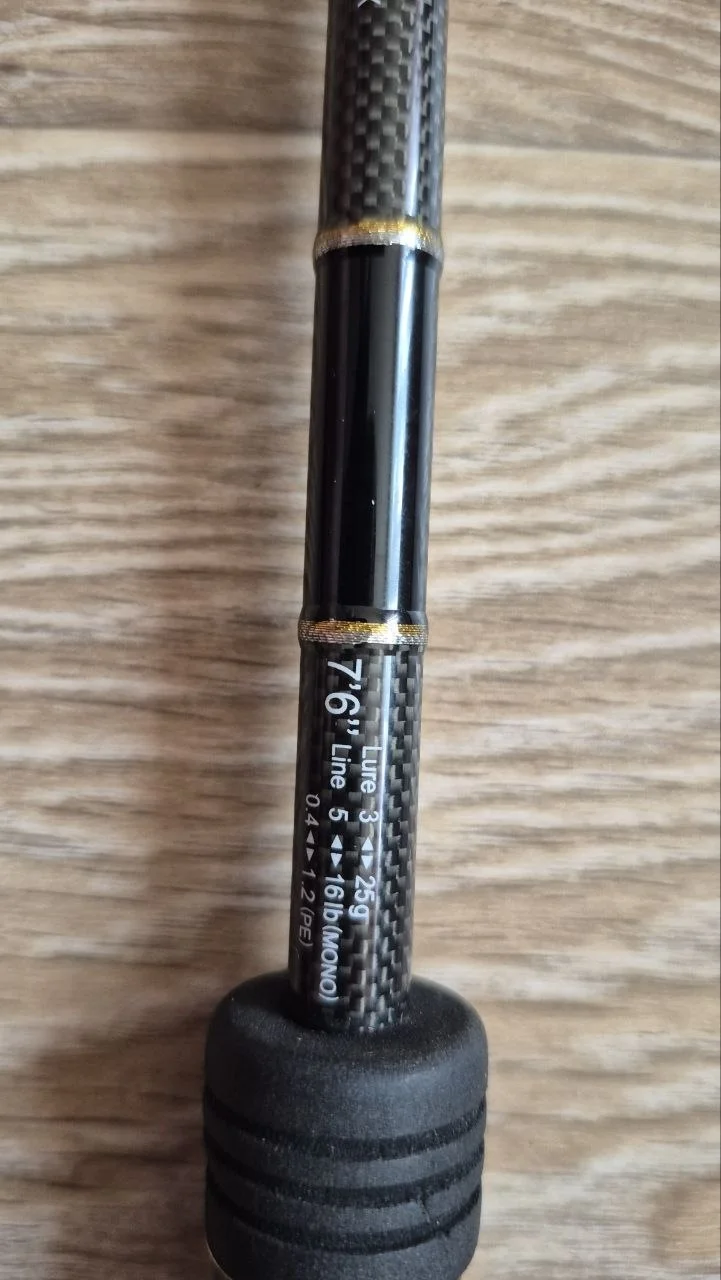 Спінінг Xesta Black Star Hard S-76MX 2.29м (тест до 30г)