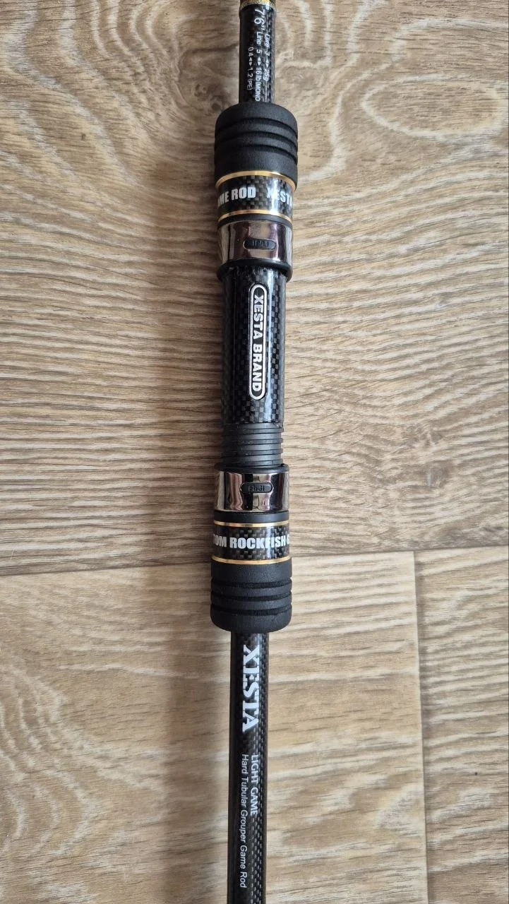Спінінг Xesta Black Star Hard S-76MX 2.29м (тест до 30г)