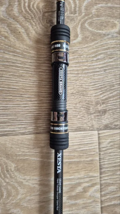 Спінінг Xesta Black Star Hard S-76MX 2.29м (тест до 30г)