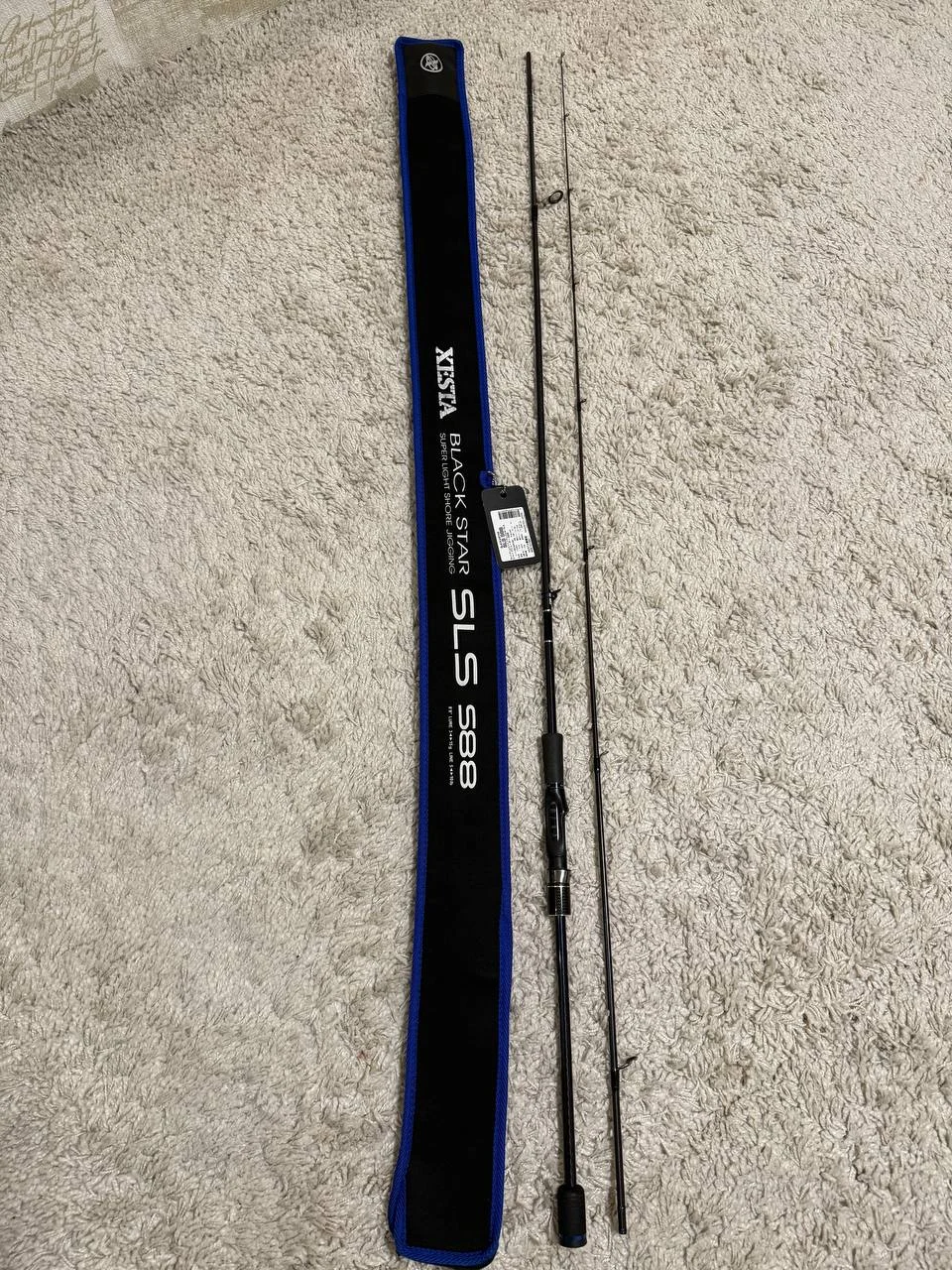 Спінінг Xesta Black Star SLS S88 2.68м 3-15г