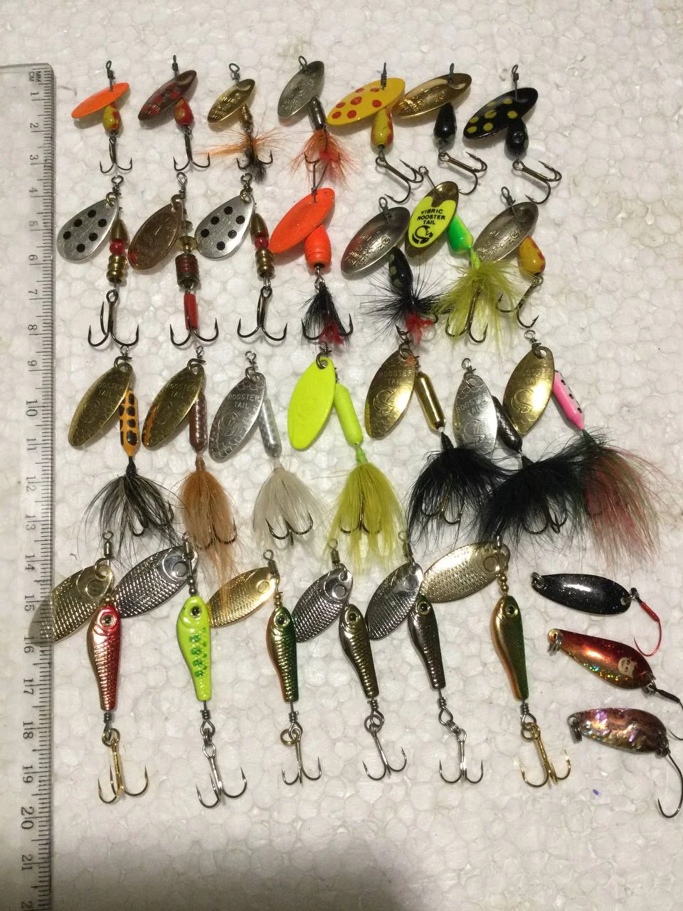Блешня Mepps, Martin, Bretton, Rooster Tail, Ryuki 1.5-2g