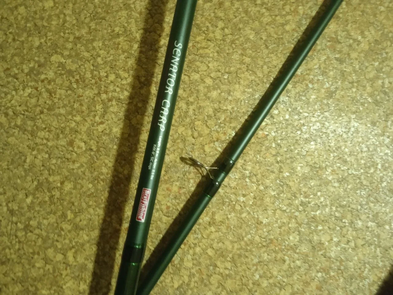 Коропове вудилище Bratfishing Senator 3.90м 3.5lb (2-складове)